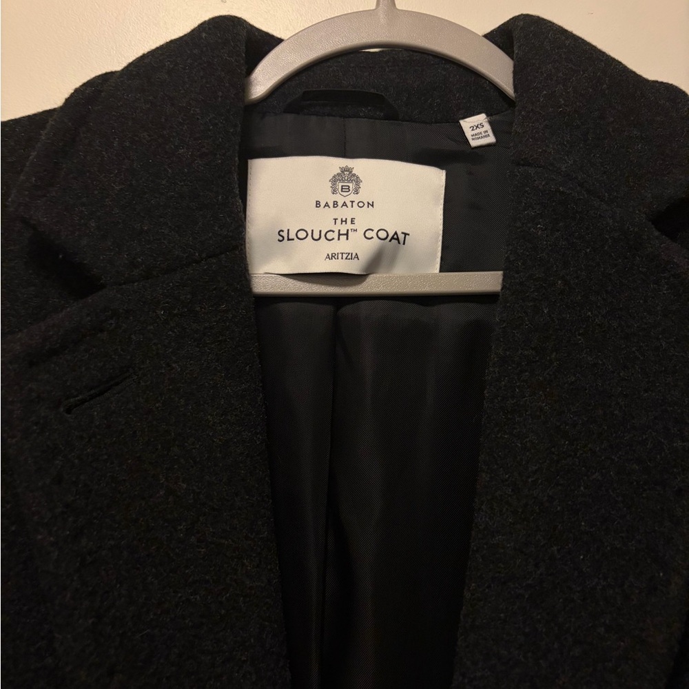 Aritzia The Slouch™ Coat - Soft Wool Cashmere - Picture 3 of 7